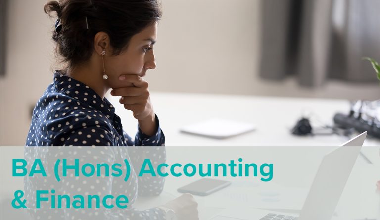 BA (Hons) Accounting & Finance - UKCBC